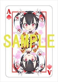 アニメイト特典のイラストカード。