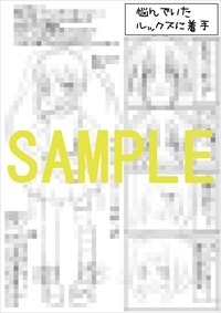 メロンブックス特典の4Pリーフレット。