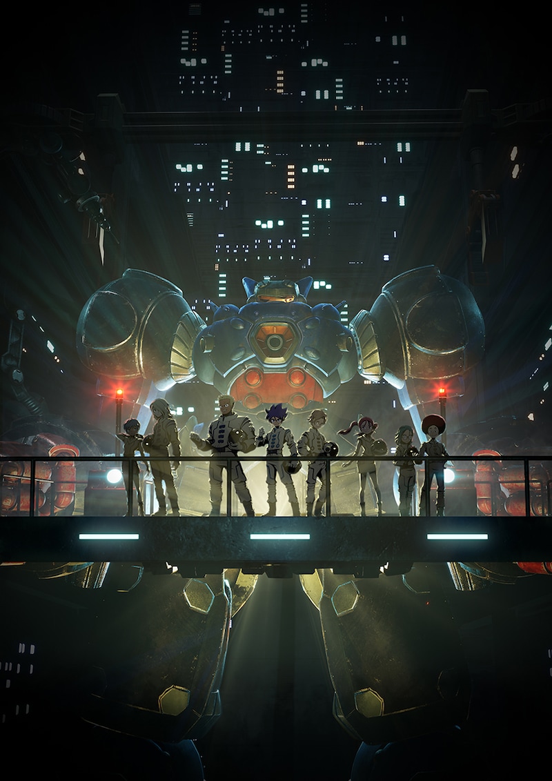 TVアニメ「メガトン級ムサシ」キービジュアル