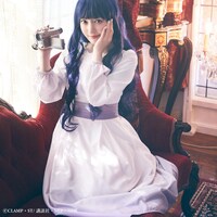 「知世ちゃんと紫陽花ワンピース」着用イメージ