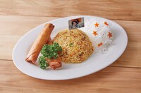 「麻倉 葉と阿弥陀丸の春雨チャーハン＆愛刀春雨春巻き」