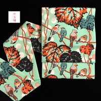 水玉椿の名古屋帯。