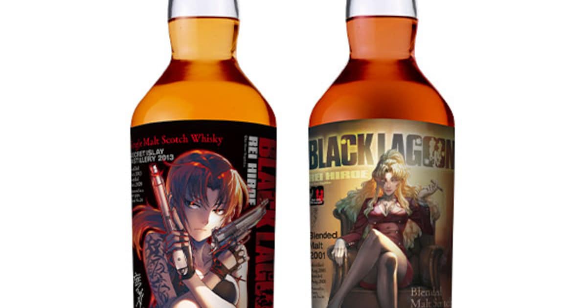 ブラック・ラグーン」レヴィとバラライカのウイスキー販売、連載20周年 