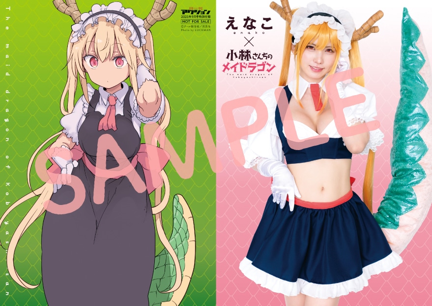 月刊アクション9月号付録のサンプル。