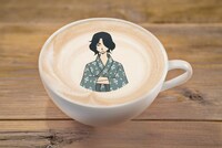 「喫茶ナポリ店ホットラテ」