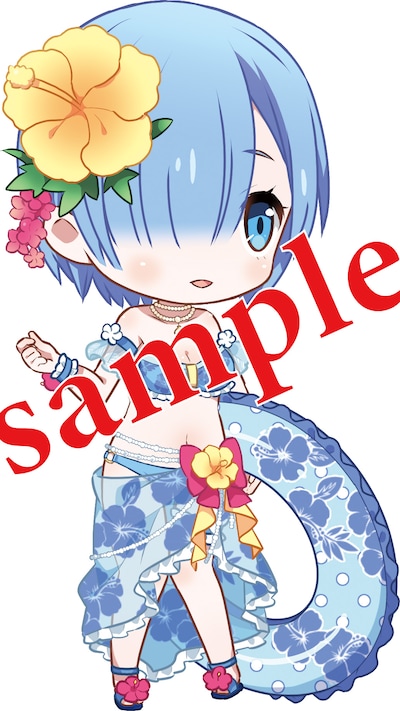 3号連続付録のアクリルキーホルダー第1弾、レムのデザイン。(c)長月達平・株式会社KADOKAWA刊／Re:ゼロから始める異世界生活2製作委員会
(c)SEGA