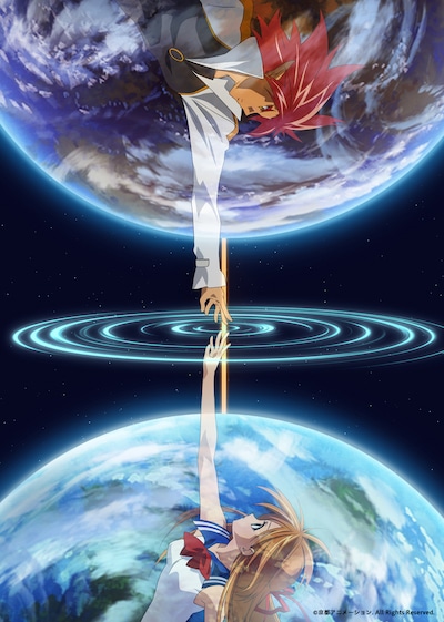 アニメ映画「天上人とアクト人最後の戦い」キービジュアル