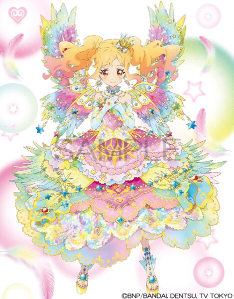 「アイカツスターズ! 星のツバサシリーズ Blu-ray BOX 4」のジャケット。