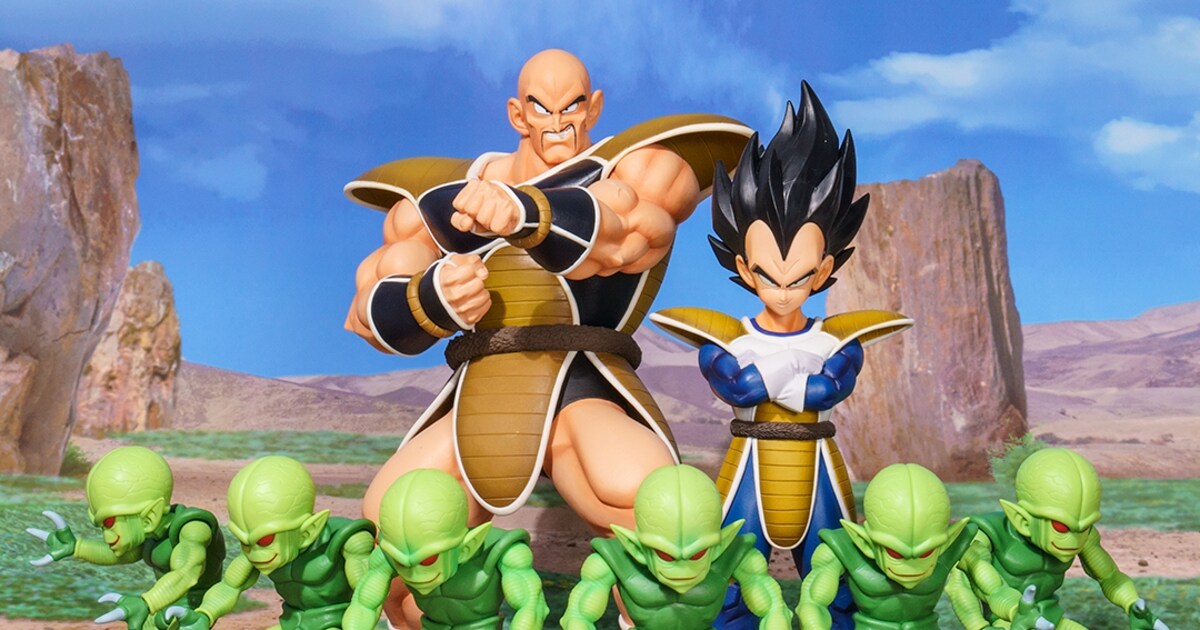 ドラゴンボール一番くじ、初期ベジータや3倍界王拳使う悟空の 