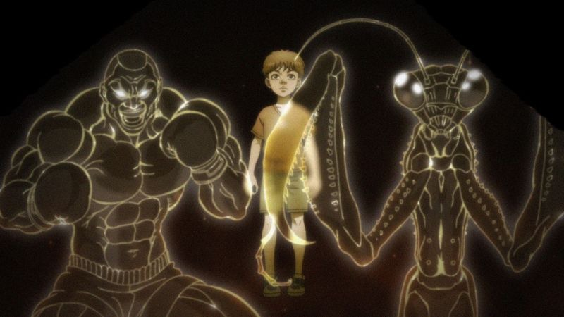 アニメ「範馬刃牙」より。