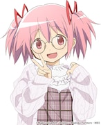 鹿目まどかのコラボビジュアル。