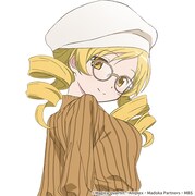 巴マミのコラボビジュアル。