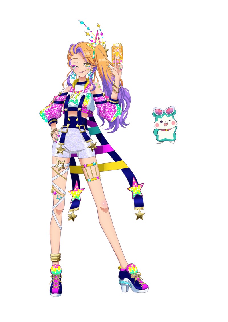 左が弥生ひな（CV：内田彩）、右がチムム（CV：引坂理絵）。