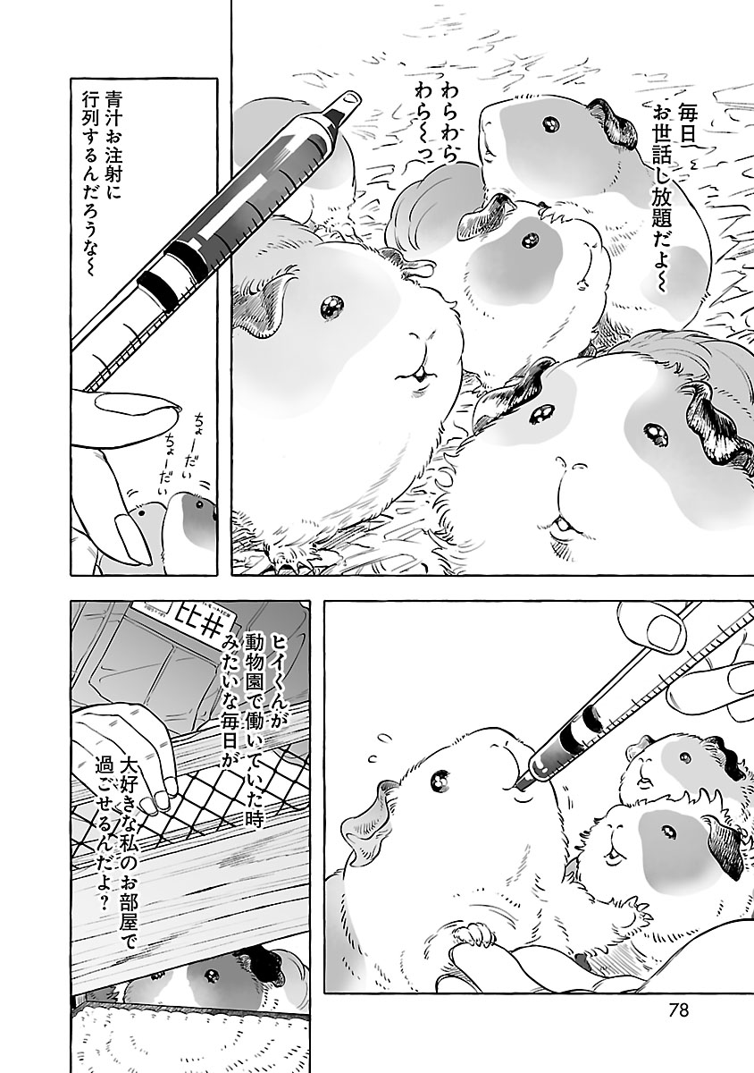 「GUINEA PIG ROOM TOUR」より。