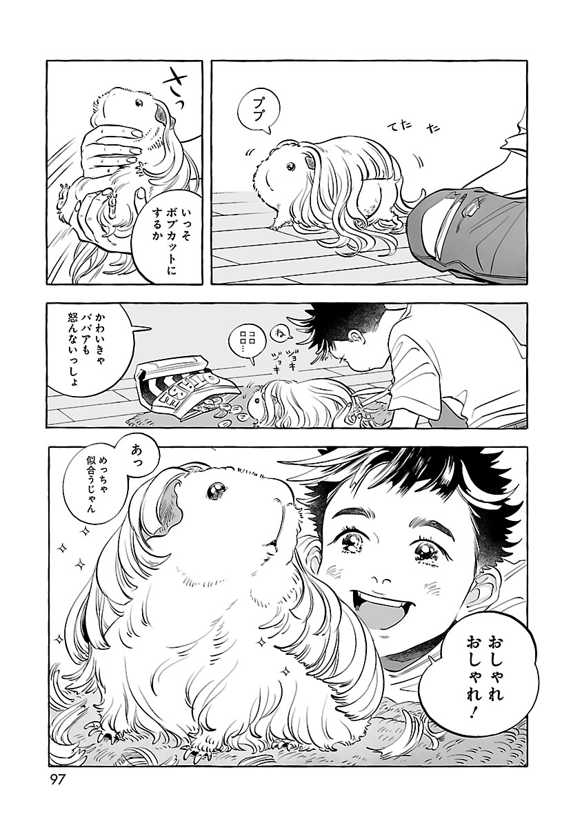 「GUINEA PIG ROOM TOUR」より。