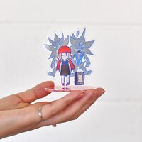 「アクリルジオラマ（恐山アンナ）」