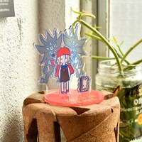 「アクリルジオラマ（恐山アンナ）」