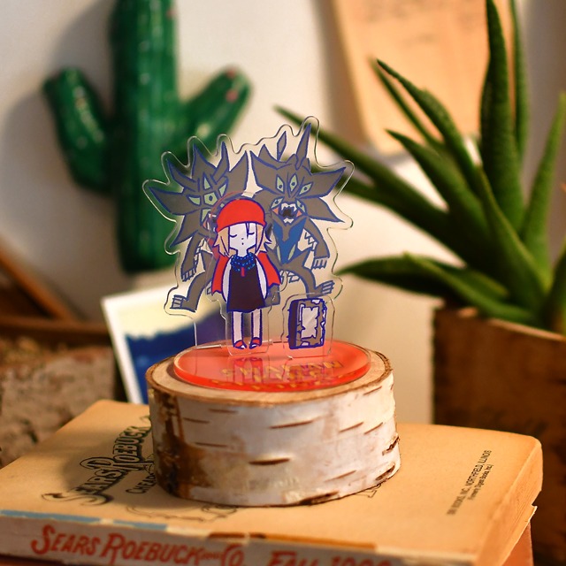 「アクリルジオラマ（恐山アンナ）」