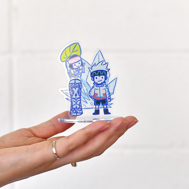 「アクリルジオラマ（ホロホロ）」