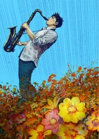 「直筆サイン入り描き下ろしオリジナル複製原画（A）」