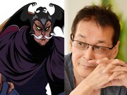 左からバット将軍、若本規夫。