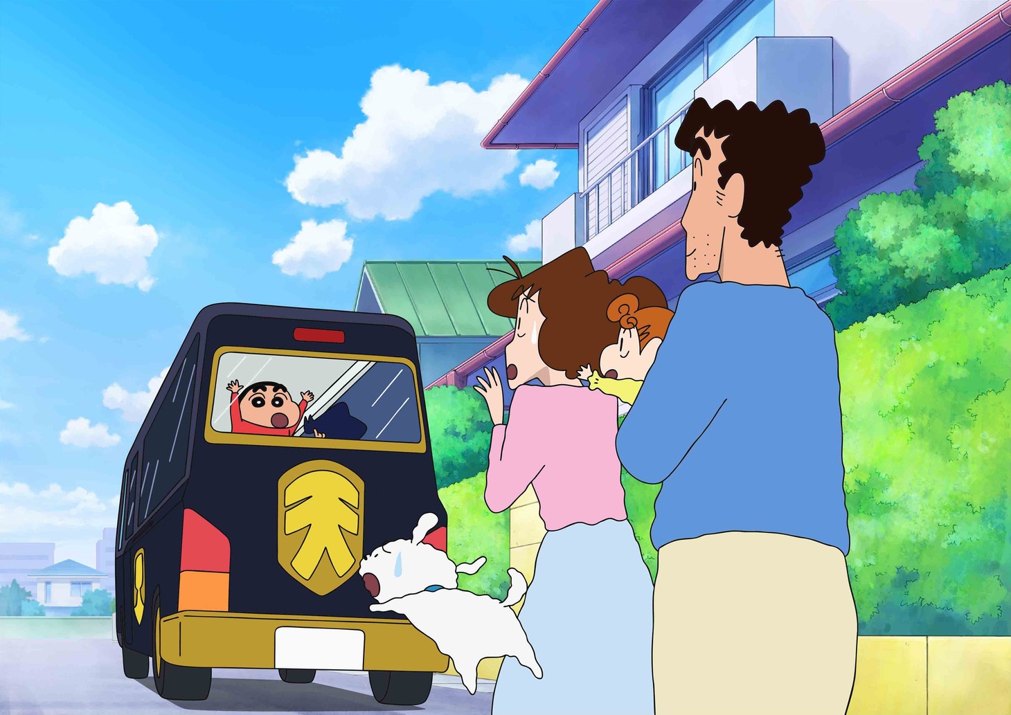 「映画クレヨンしんちゃん 謎メキ！花の天カス学園」より。