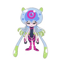 ジェリーモンの設定画。(c)本郷あきよし・フジテレビ・東映アニメーション