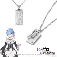 「Re:ゼロから始める異世界生活 レムモチーフ プレートネックレス」