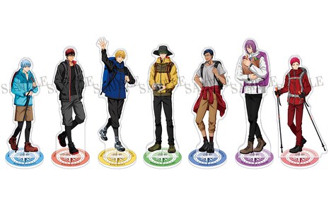 アクリルスタンド（7種）。