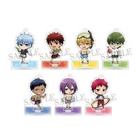 スタンド付きアクリルキーホルダー（全7種）。