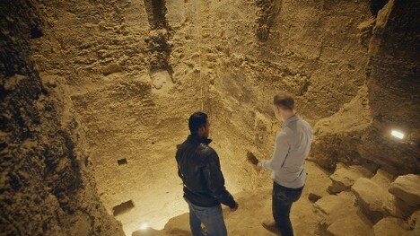 「甦る！エジプトに眠る財宝2」より。 (c)Windfall Films