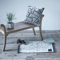 「伏黒恵 モデル」のクッションカバーとミニラグのイメージ。