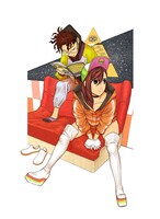 「ダンダダン」カラーイラスト (c)龍幸伸/集英社