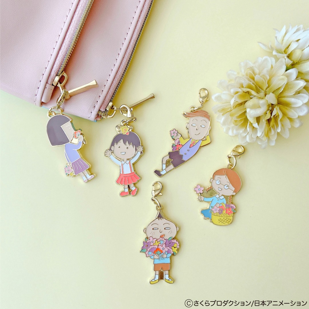 アニメ「ちびまる子ちゃん」とITS' DEMOのコラボアイテム。