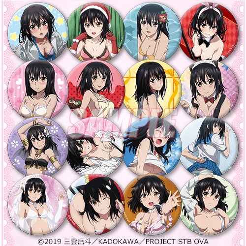 「C賞雪菜といつも一緒！75mm缶バッジセット」