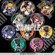 Twitterフォロー＆リツイートキャンペーンでの賞品「D賞缶バッジセット」。