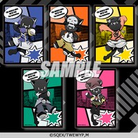 「10連セット」を購入するとランダムで1枚がもらえる「特製にゃんタンブロマイド」。