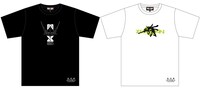 左から「PAIN OF ZEGA Tシャツ（M～XXL）」「アルティール Tシャツ （M～XXL）」。