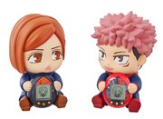 「じゅじゅつっち」を抱えた状態。