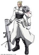 ラーキ・ディラック（CV：高口公介）
「X-LAWS（エックス・ロウズ）」、「XII」の一員。アメリカ陸軍デルタフォース出身で、責任感が強く任務遂行に手段を選ばない。持霊はウリエル。