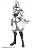 ミイネ・モンゴメリ（CV：永井真里子）
「X-LAWS（エックス・ロウズ）」、「X-III」の一員。戦闘部隊唯一の女性。ハオを倒すことを目標とし、そのためには犠牲になっても構わないと思っている。持霊はガブリエル。