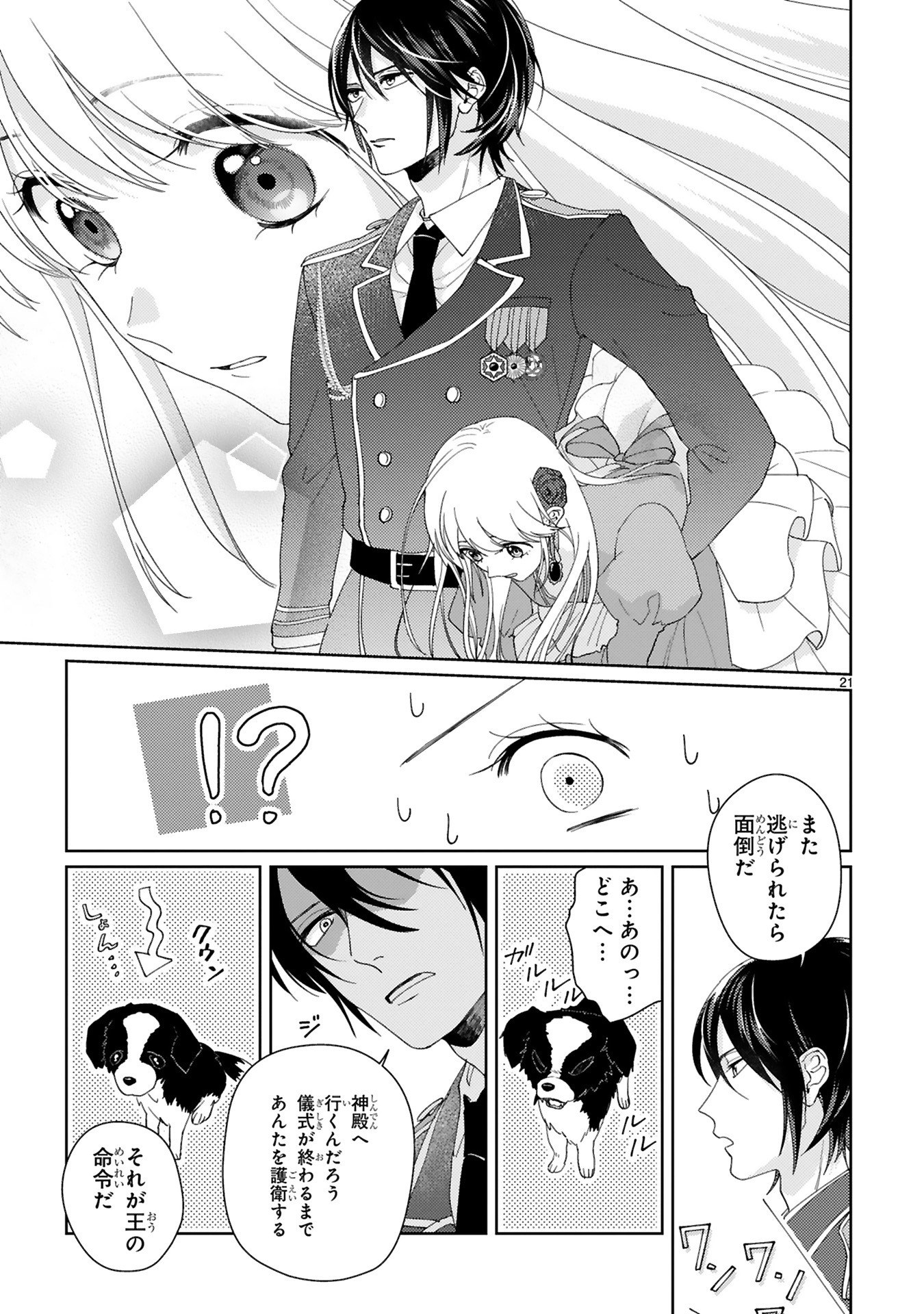 「落ちこぼれ王女と黒の番犬」より。