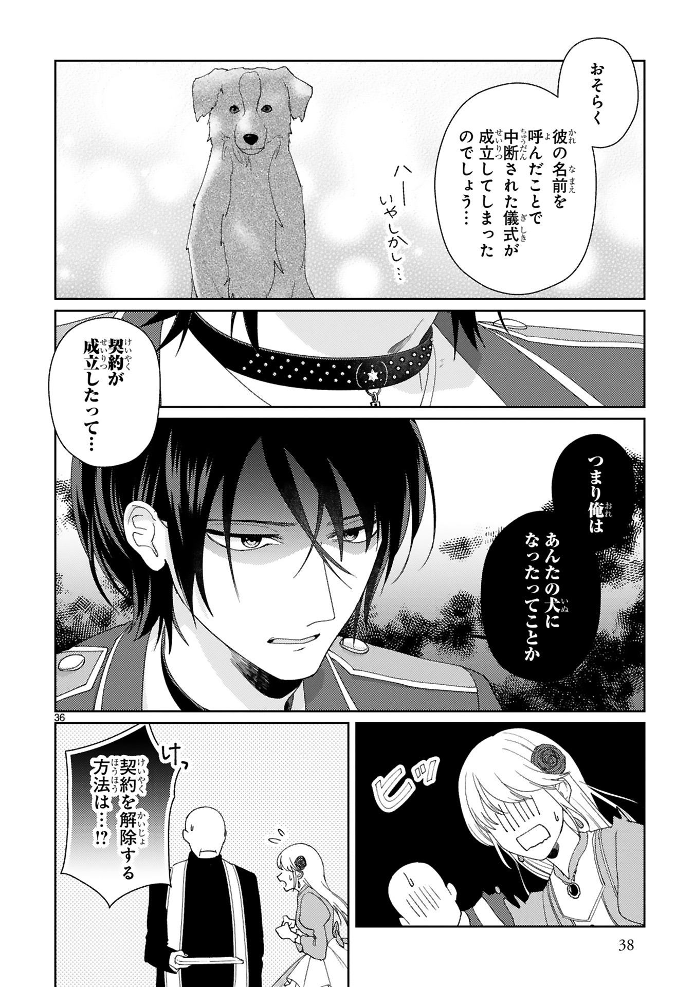 「落ちこぼれ王女と黒の番犬」より。