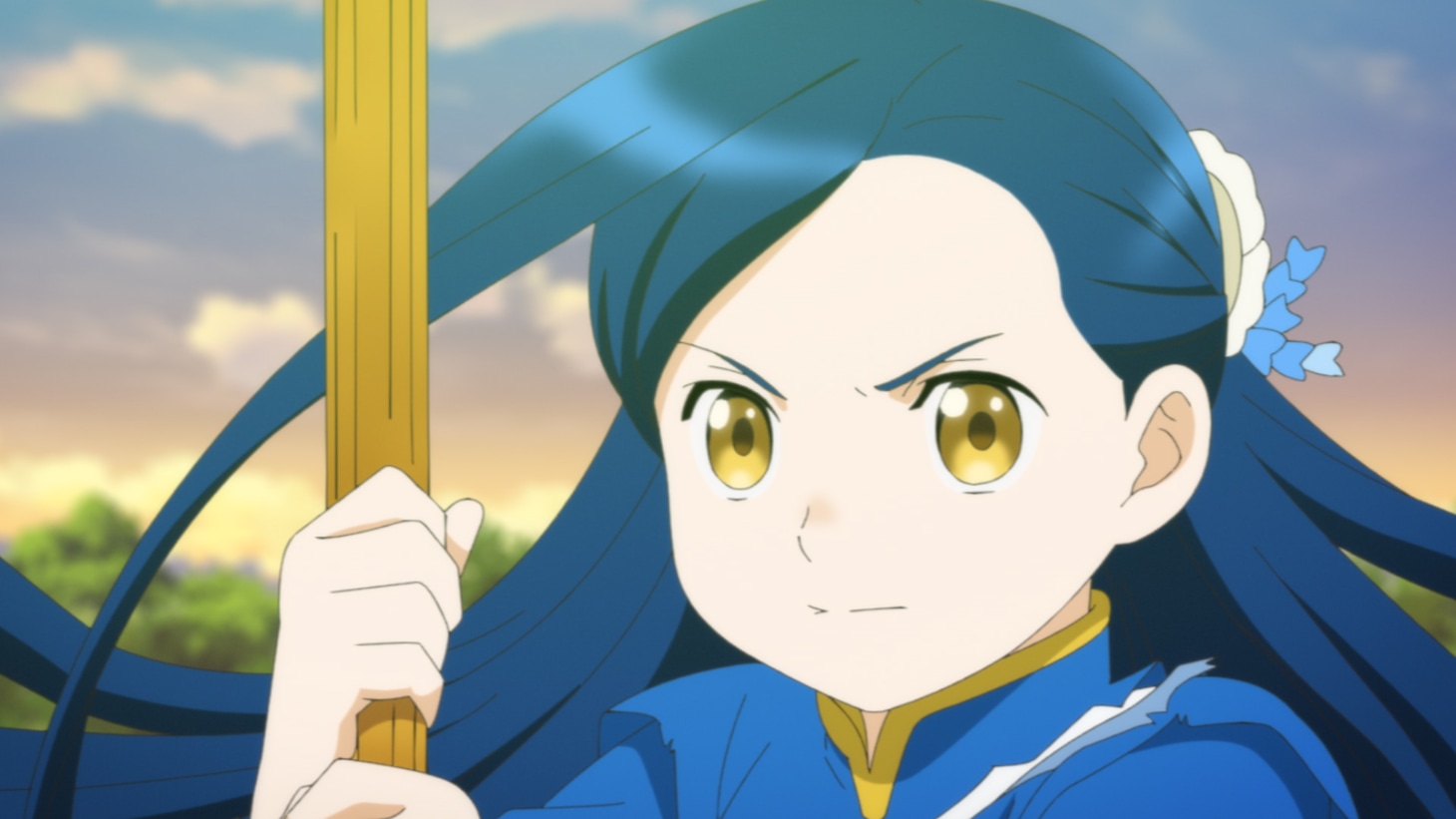 TVアニメ「本好きの下剋上 司書になるためには手段を選んでいられません」の場面カット。