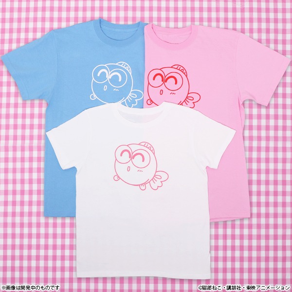 「きんぎょ注意報！ ぎょぴちゃんプリントTシャツ」