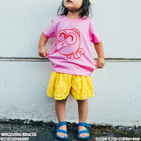 「きんぎょ注意報！ ぎょぴちゃんプリントTシャツ キッズサイズ」着用イメージ