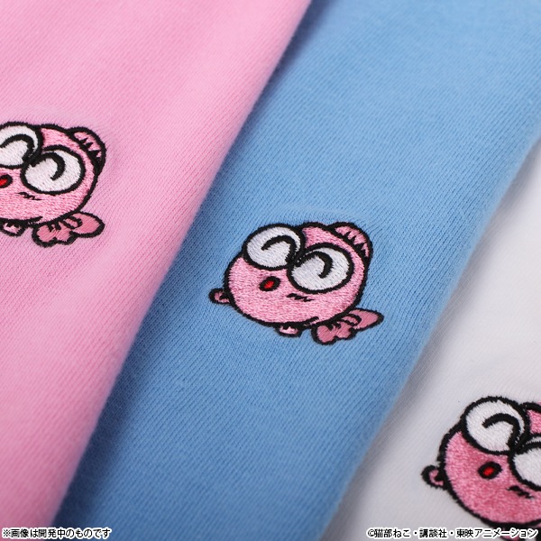 「きんぎょ注意報！ ぎょぴちゃん刺繍Tシャツ」