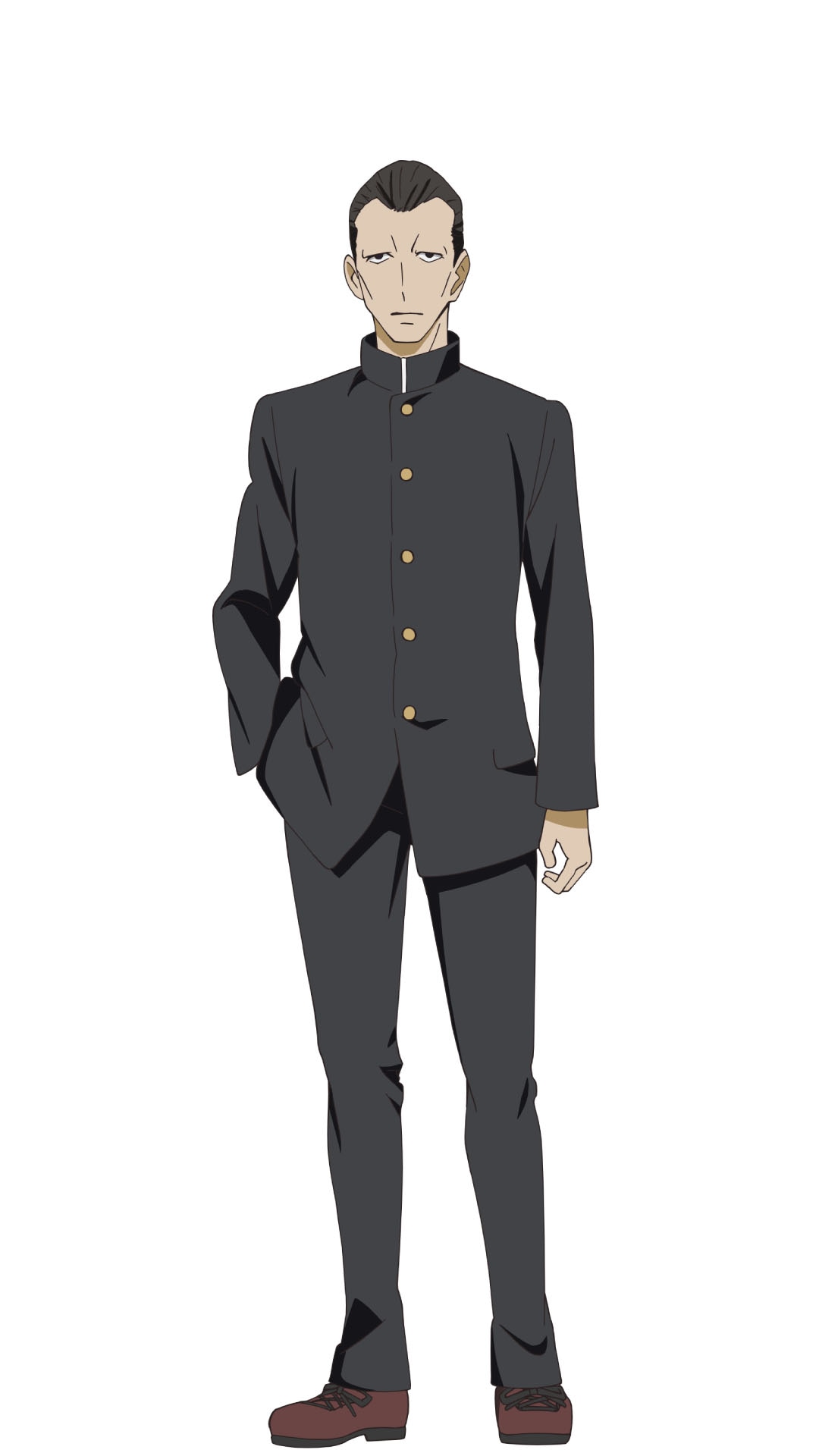 恋ケ窪（CV：神尾晋一郎）
八虎の悪友仲間。眉なしにオールバックヘアで、周囲から怖がれられることも多いが、八虎の変化にも敏感に気づくなど、繊細な性格。誰にも言ってはいないが、実は心の内には“意外な進路希望”がある。あだ名は恋ちゃん。