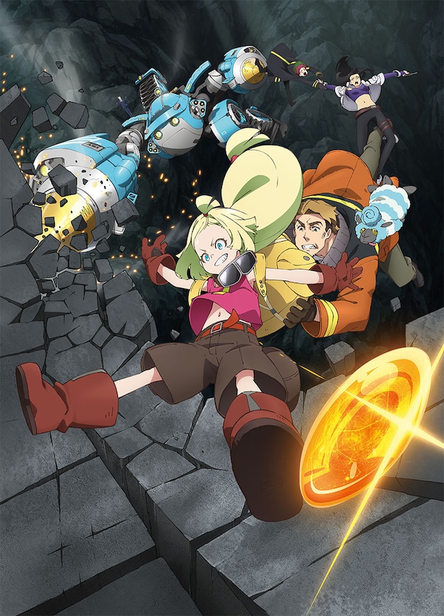 アニメ「サクガン」メインビジュアル