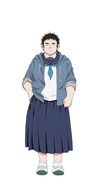 海野（CV：平塚未玖）
高校2年生。ユカや森先輩と同じく美術部員。美少女キャラクターを描くのが好き。面白い漫画をたくさん知っている。